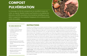 Thé de compost